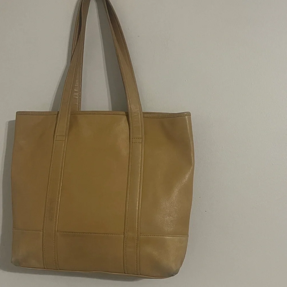 Coach 6509 Vintage Tote Shoulder Bag Leather Brown Gold Hardware - Picture 7 of 9